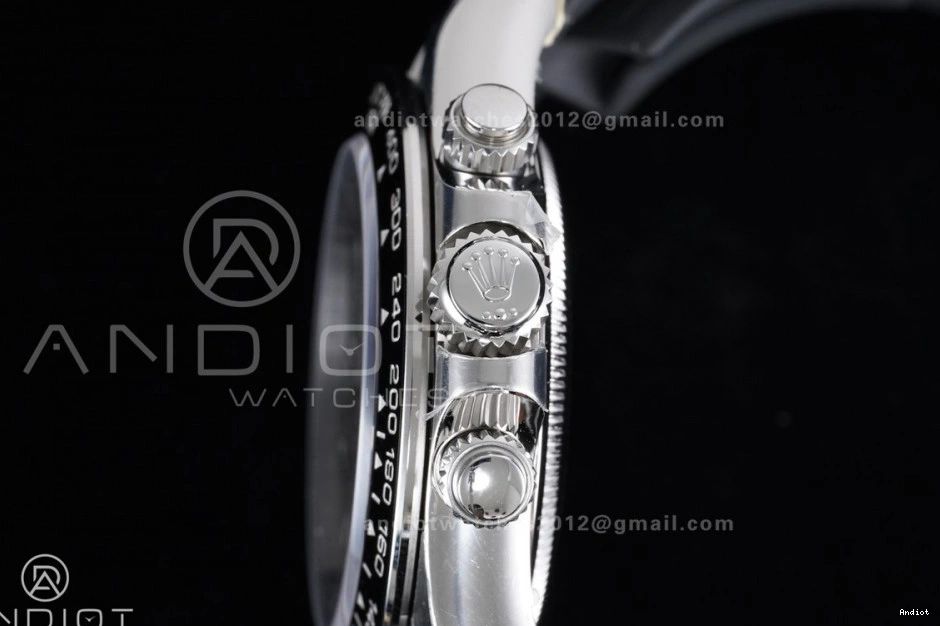 VSF Edition Daytona Black on V2 (Weighted) Strap VS4131 126519 Best Oysterflex Dial Gray 1:1 1118